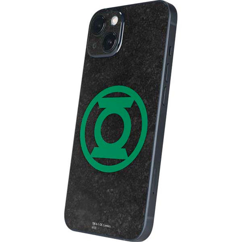 DC Comics Green Lantern Logo Black Background iPhone 14 Plus Skin